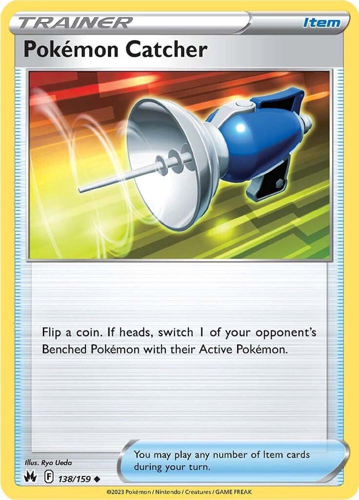 138/159 Pokemon Catcher Normal - Crown Zenith (CRZ)