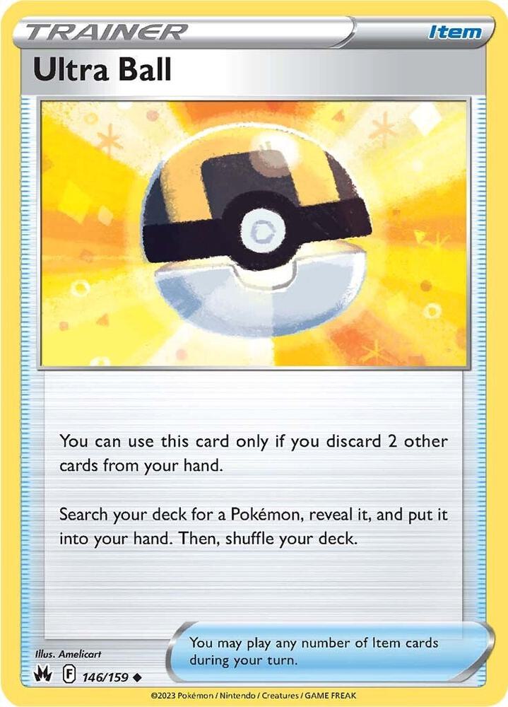 146/159 Ultra Ball Normal - Crown Zenith (CRZ)