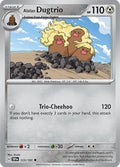 123/191 Alolan Dugtrio Normal - Surging Sparks (SV8)