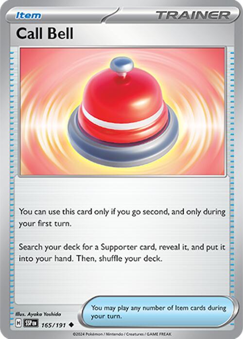 165/191 Call Bell Normal - Surging Sparks (SV8)