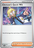 167/191 Clemont's Quick Wit Normal - Surging Sparks (SV8)