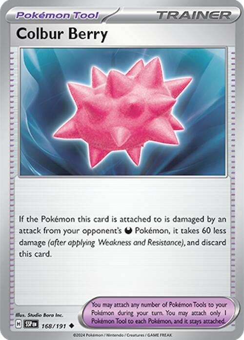 168/191 Colbur Berry Normal - Surging Sparks (SV8)