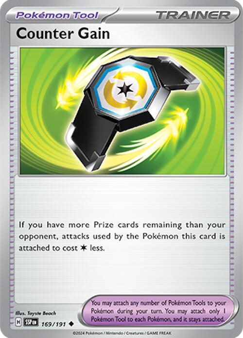 169/191 Counter Gain Normal - Surging Sparks (SV8)