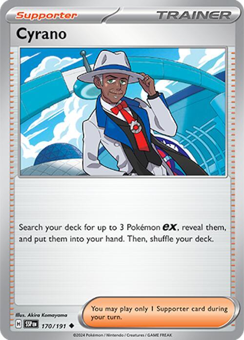 170/191 Cyrano Reverse Holo - Surging Sparks (SV8)