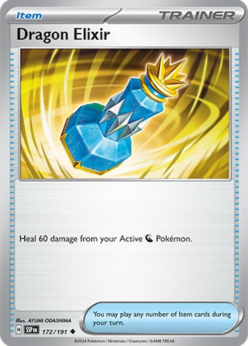 172/191 Dragon Elixir Normal - Surging Sparks (SV8)