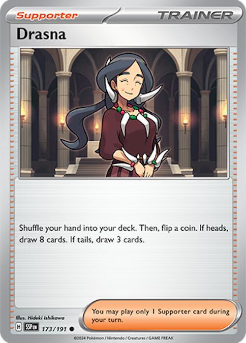 173/191 Drasna Normal - Surging Sparks (SV8)