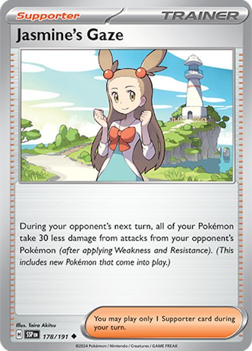 178/191 Jasmine's Gaze Normal - Surging Sparks (SV8)
