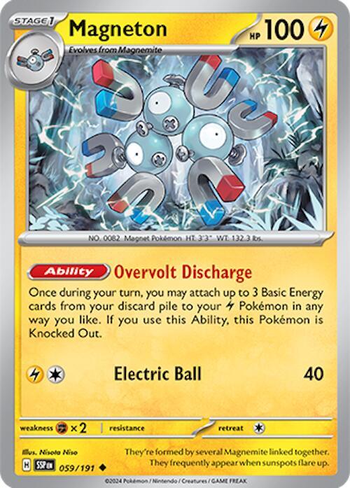059/191 Magneton Normal - Surging Sparks (SV8)
