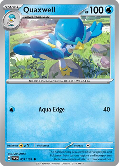 051/191 Quaxwell Normal - Surging Sparks (SV8)
