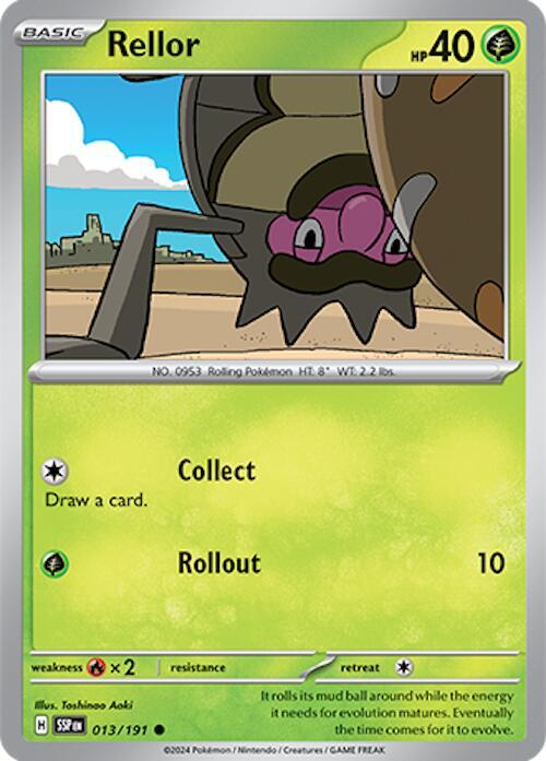 013/191 Rellor Reverse Holo - Surging Sparks (SV8)