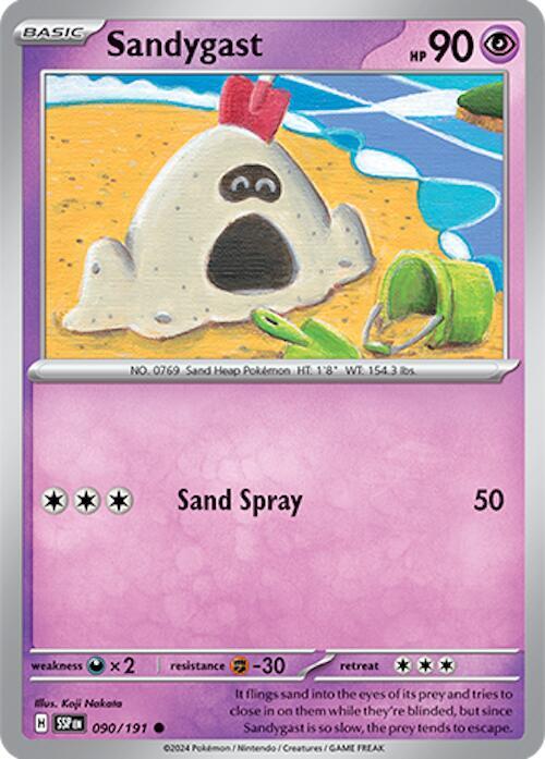 090/191 Sandygast Normal - Surging Sparks (SV8)