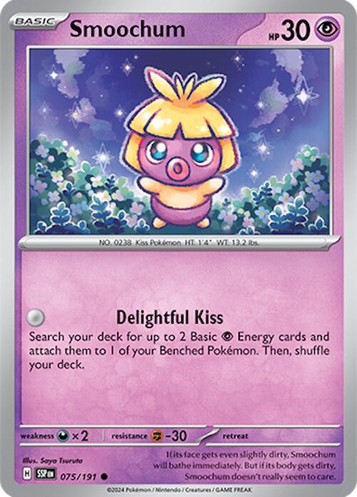 075/191 Smoochum Normal - Surging Sparks (SV8)