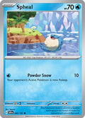 043/191 Spheal Reverse Holo - Surging Sparks (SV8)