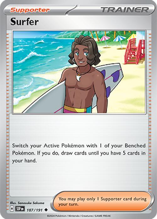 187/191 Surfer Normal - Surging Sparks (SV8)