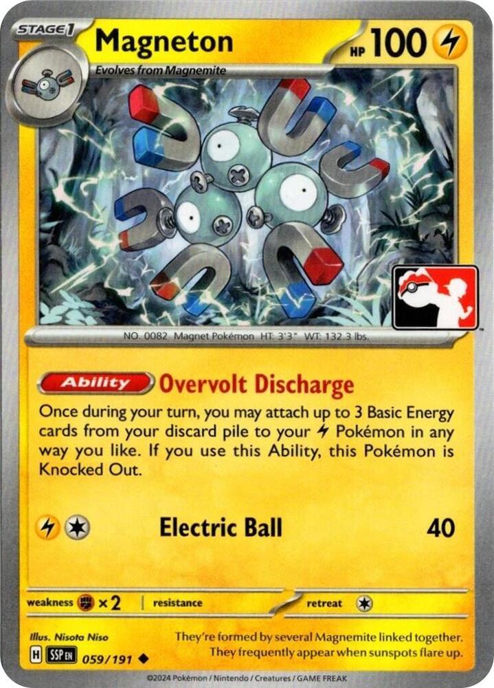 059/191 Magneton Normal - Prize Pack Series Cards (PRIZ)