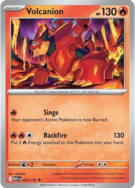025/132 Volcanion Normal - Mega Evolution (MEGA)