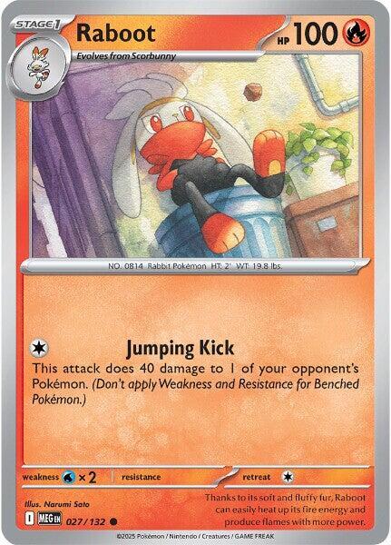 027/132 Raboot Normal - Mega Evolution (MEGA)