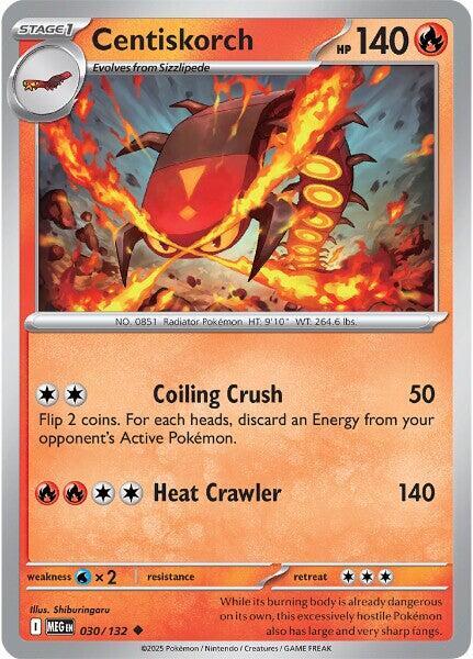 030/132 Centiskorch Normal - Mega Evolution (MEGA)