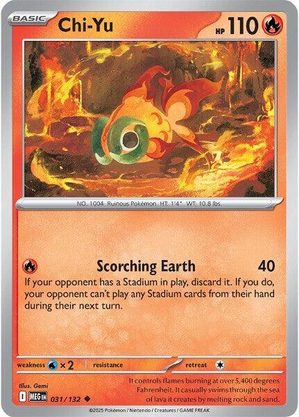 031/132 Chi-Yu Reverse Holo - Mega Evolution (MEGA)