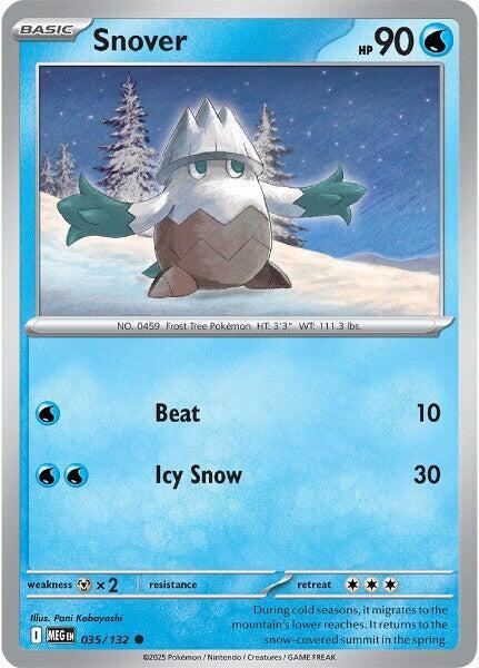 035/132 Snover Normal - Mega Evolution (MEGA)
