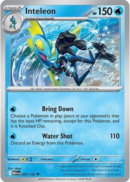041/132 Inteleon Normal - Mega Evolution (MEGA)