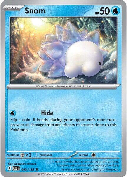 042/132 Snom Reverse Holo - Mega Evolution (MEGA)