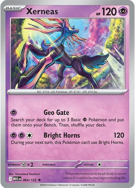 064/132 Xerneas Holo - Mega Evolution (MEGA)
