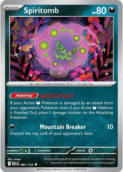 087/132 Spiritomb Normal - Mega Evolution (MEGA)