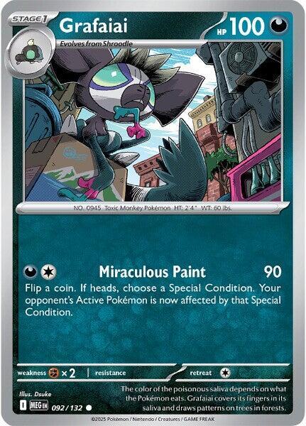 092/132 Grafaiai Normal - Mega Evolution (MEGA)