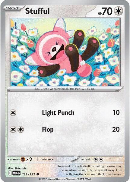 111/132 Stufful Normal - Mega Evolution (MEGA)