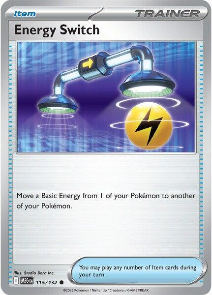 115/132 Energy Switch Normal - Mega Evolution (MEGA)