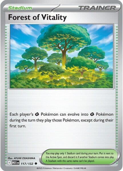 117/132 Forest of Vitality Normal - Mega Evolution (MEGA)