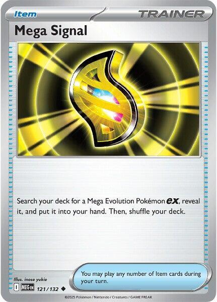 121/132 Mega Signal Normal - Mega Evolution (MEGA)
