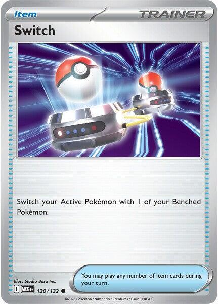 130/132 Switch Normal - Mega Evolution (MEGA)