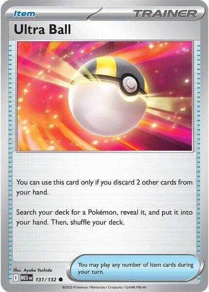 131/132 Ultra Ball Normal - Mega Evolution (MEGA)
