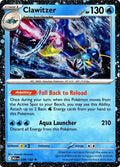 038/132 Clawitzer (Cosmos Holo) Holo - Miscellaneous Cards & Products (MISC)