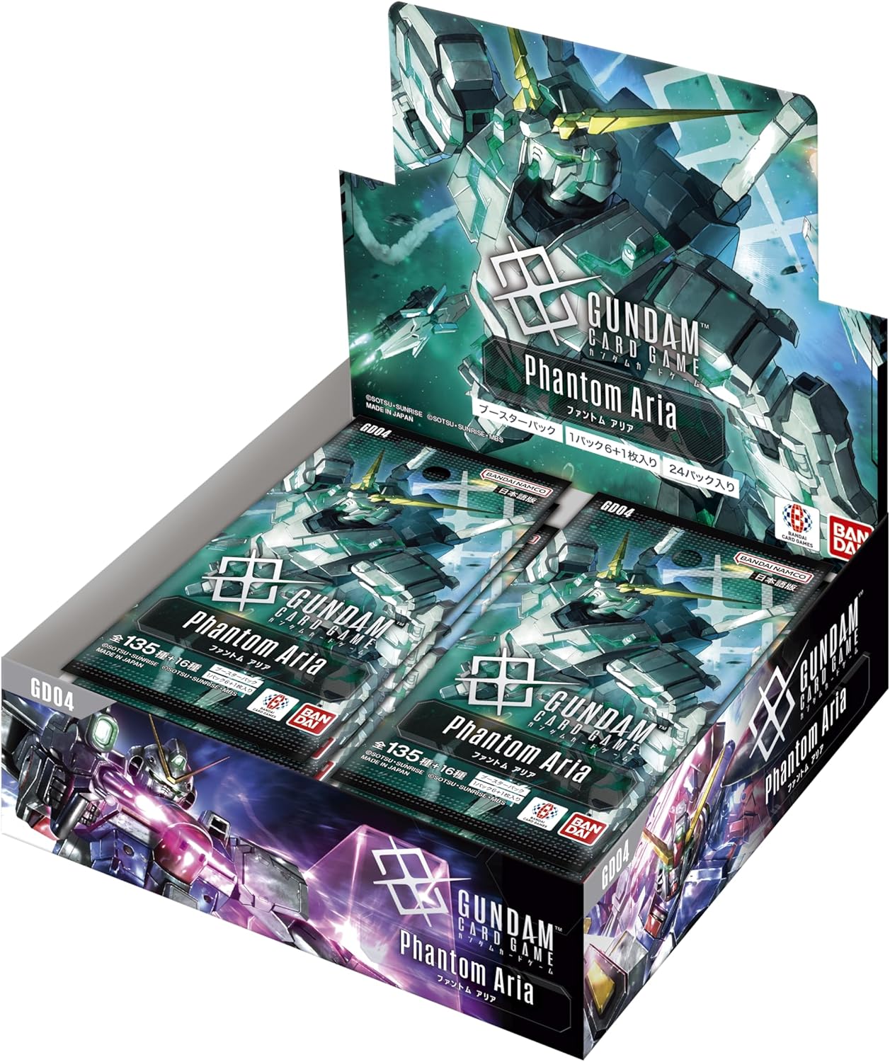 Gundam Card Game Booster Pack, Phantom Aria [GD04] (Box) 24 Packs