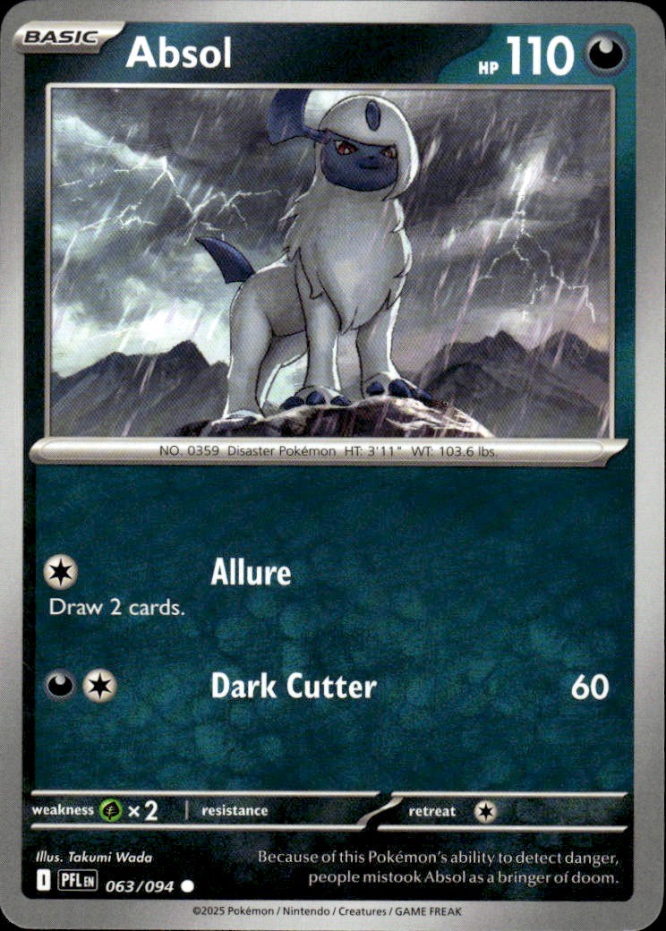 Absol | Phantasmal Flames #63 [Normal]