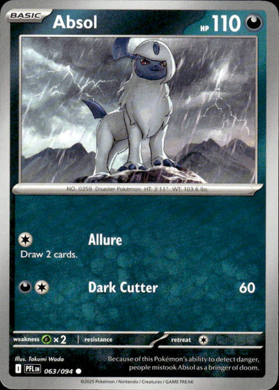 Absol | Phantasmal Flames #63 [Normal]