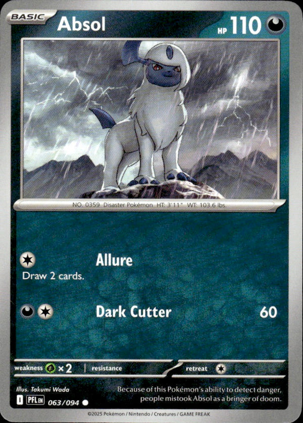 Absol | Phantasmal Flames #63 [Normal]