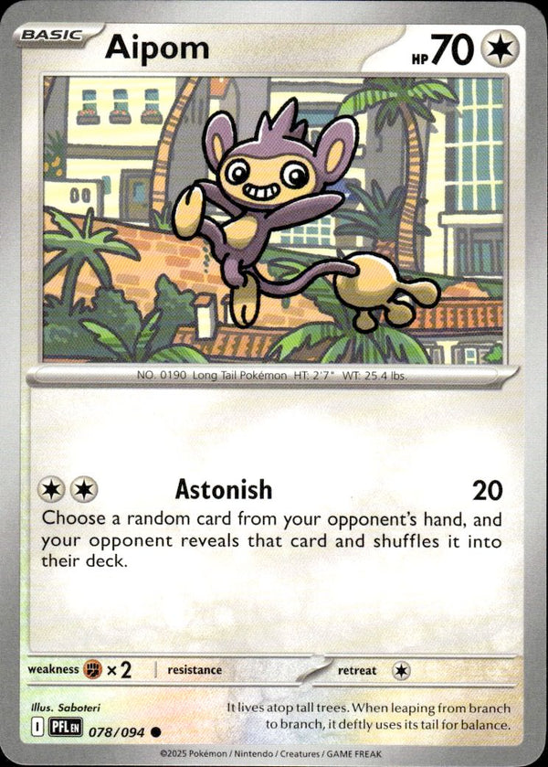 Aipom | Phantasmal Flames #78 [Normal]