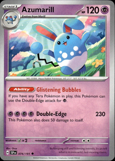 Azumarill | Surging Sparks #74 [Normal]