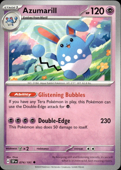 Azumarill | Surging Sparks #74 [Normal]