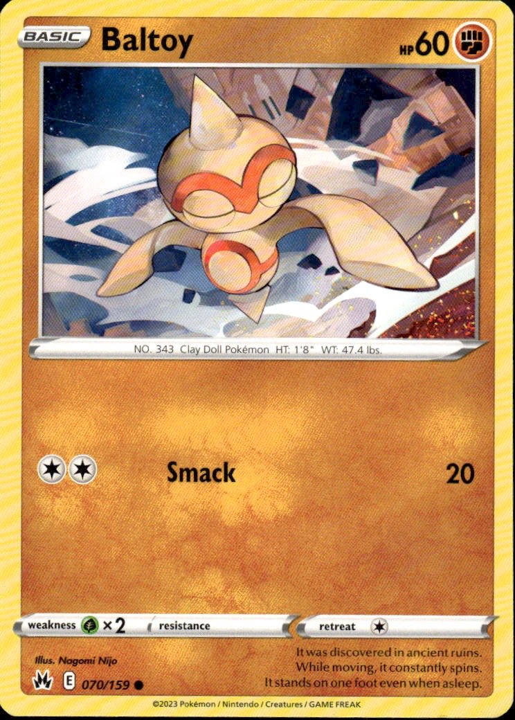 Baltoy | Crown Zenith #70 [Normal]