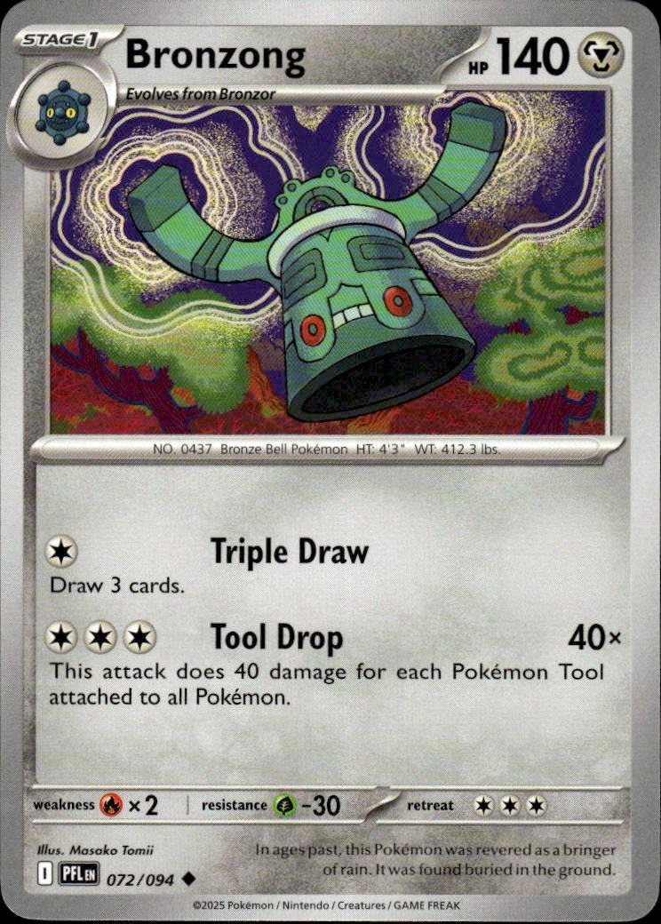 Bronzong | Phantasmal Flames #72 [Normal]