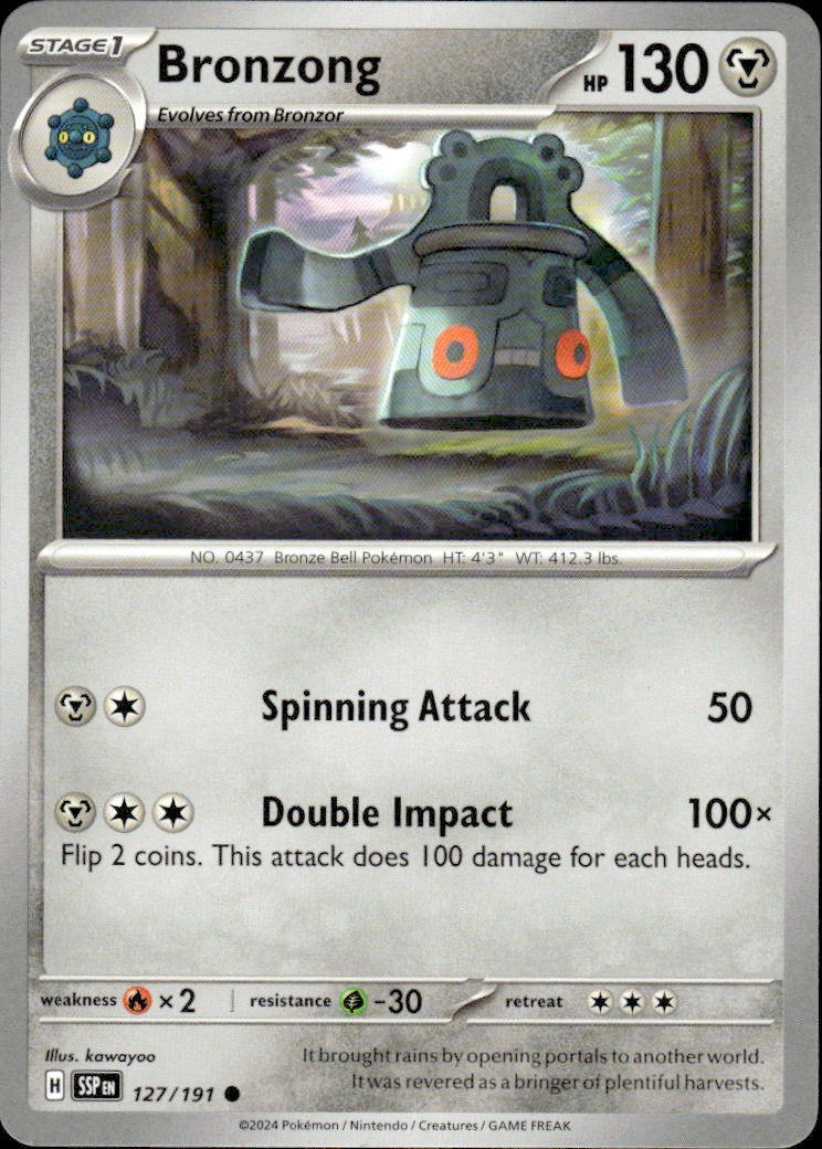 Bronzong | Surging Sparks #127 [Normal]