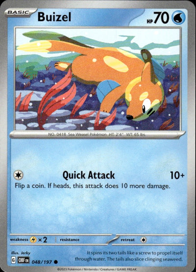 Buizel | Obsidian Flames #48 [Normal]