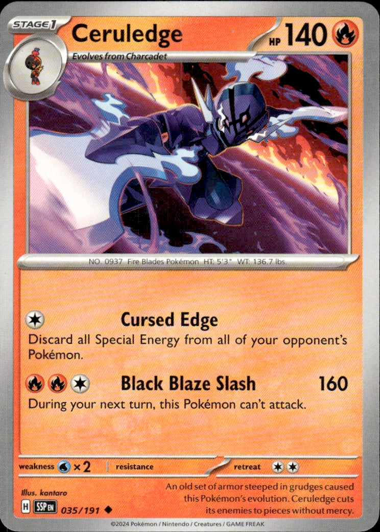 Ceruledge | Surging Sparks #35 [Normal]