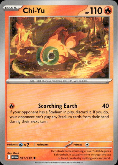 Chi-Yu | Mega Evolution #31 [Normal]