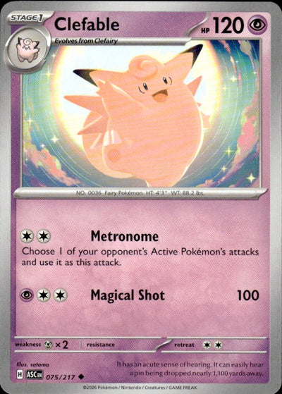 Clefable | Ascended Heroes #75 [Normal]
